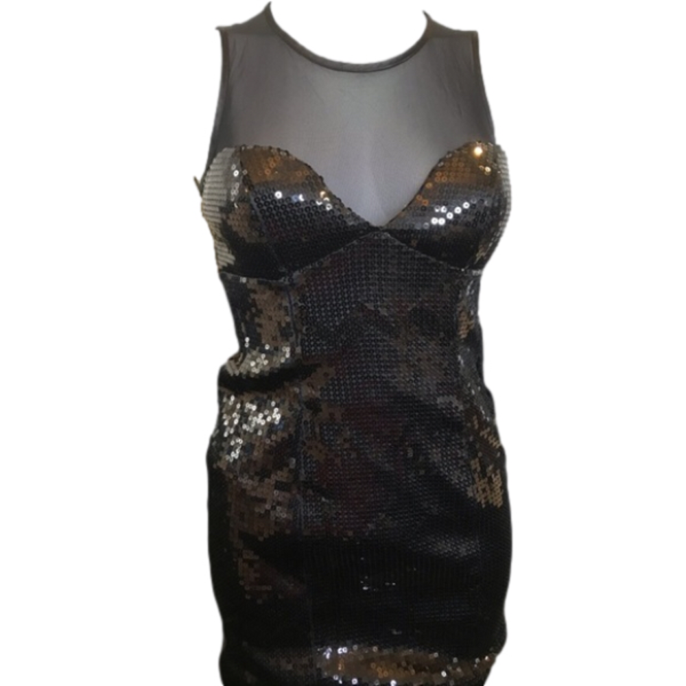 𝅺2b Bebe Sequence Dress
